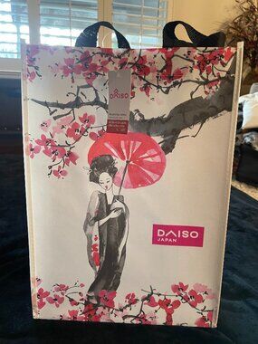 Daiso Geisha Tote – Japanese Art Reusable Bag